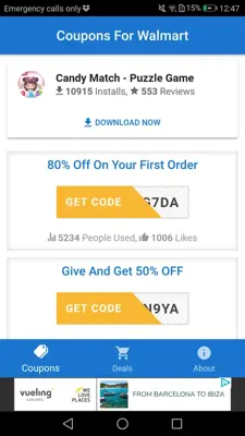 Walmart's Coupons android App screenshot 3